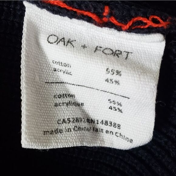 OAK + FORT striped Men's sweater - Picture 6 of 6